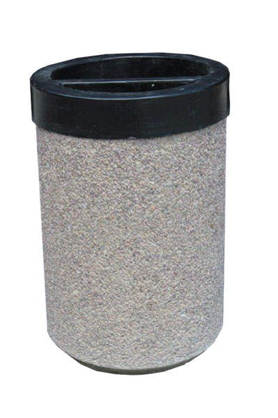 Round Dustbin with Fibreglass lid.
